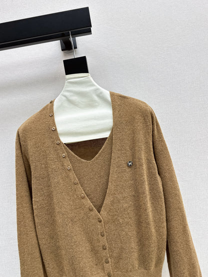 Herm 25fw knitted cardigan