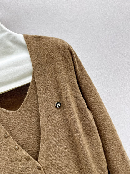 Herm 25fw knitted cardigan
