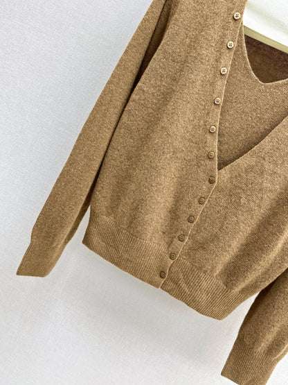 Herm 25fw knitted cardigan