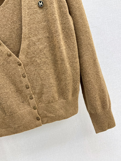 Herm 25fw knitted cardigan