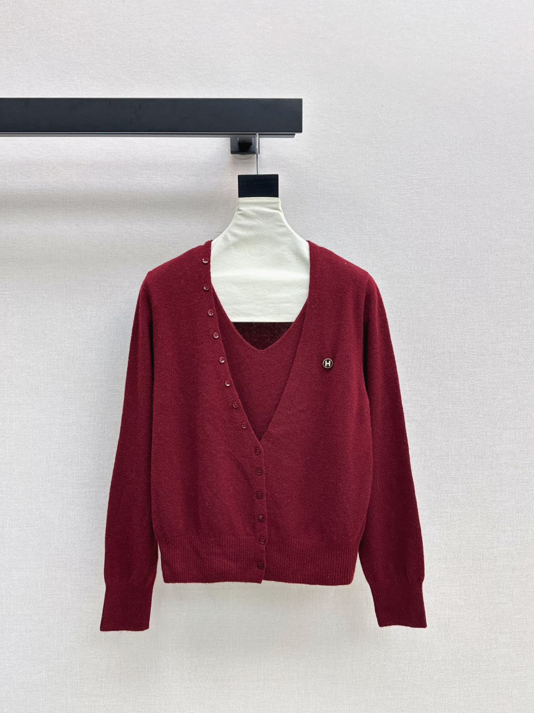 Herm 25fw knitted cardigan