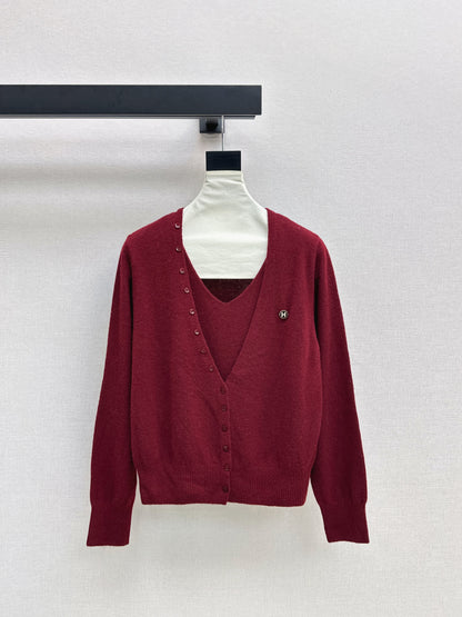 Herm 25fw knitted cardigan