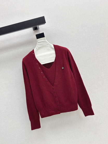 Herm 25fw knitted cardigan