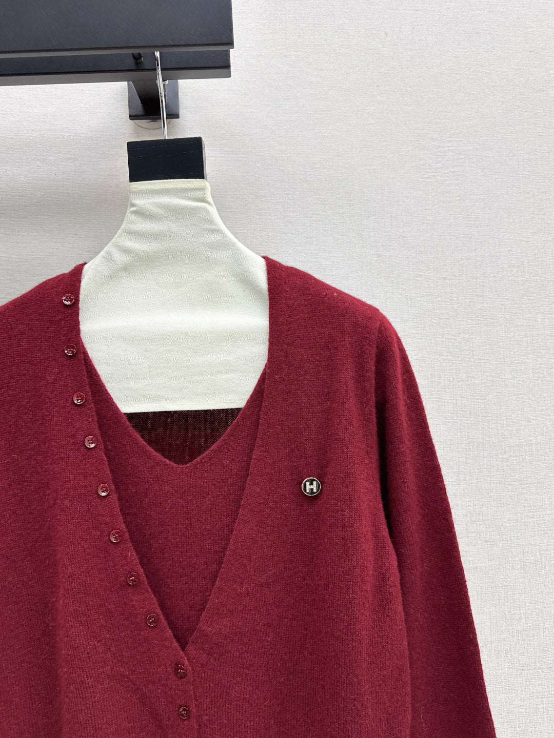 Herm 25fw knitted cardigan