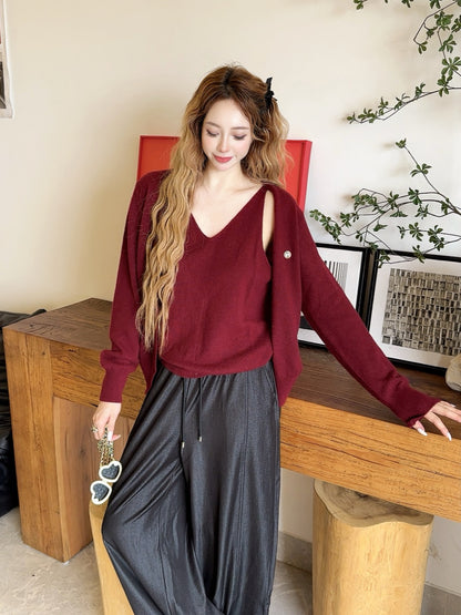 Herm 25fw knitted cardigan