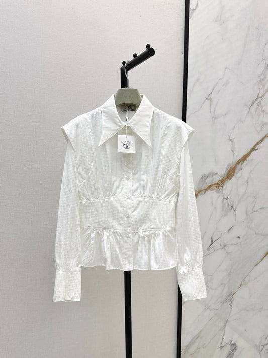 Herm 25fw jacquard shirt
