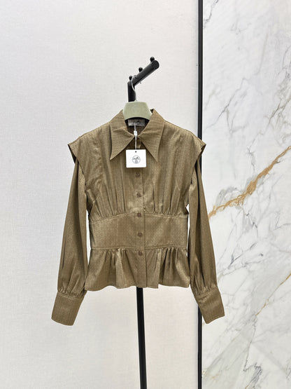 Herm 25fw jacquard shirt