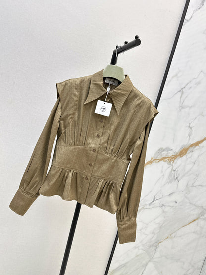 Herm 25fw jacquard shirt