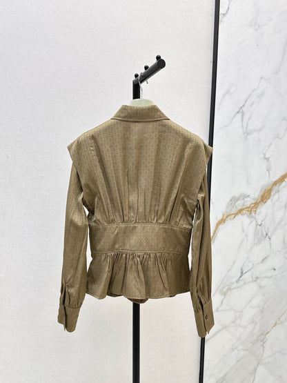 Herm 25fw jacquard shirt