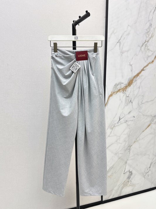 Loe 25fw pleated pants
