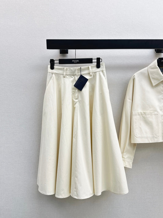 Pra 25fw pleated skirt