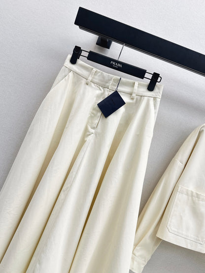 Pra 25fw pleated skirt