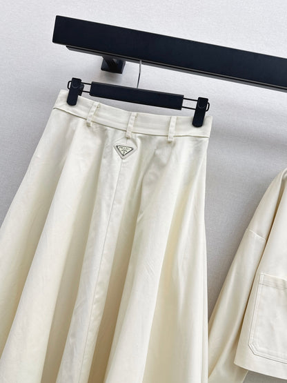 Pra 25fw pleated skirt
