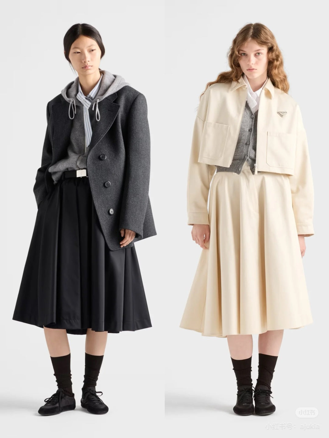 Pra 25fw lapel jacket