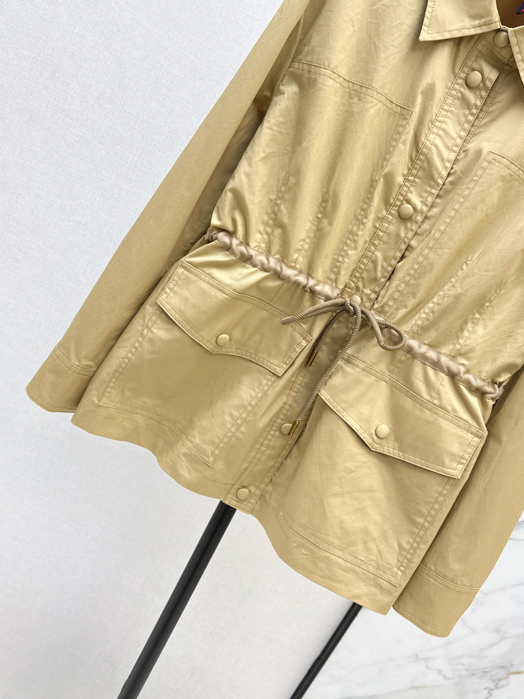 Monc 25fw drawstring jacket