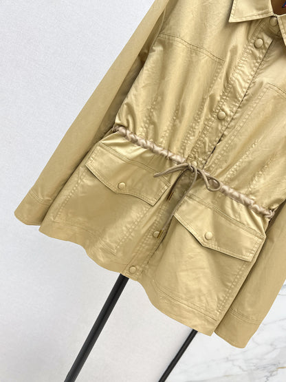 Monc 25fw drawstring jacket