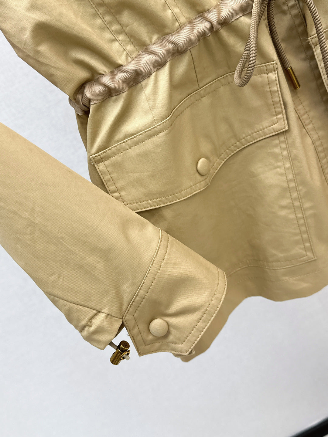 Monc 25fw drawstring jacket