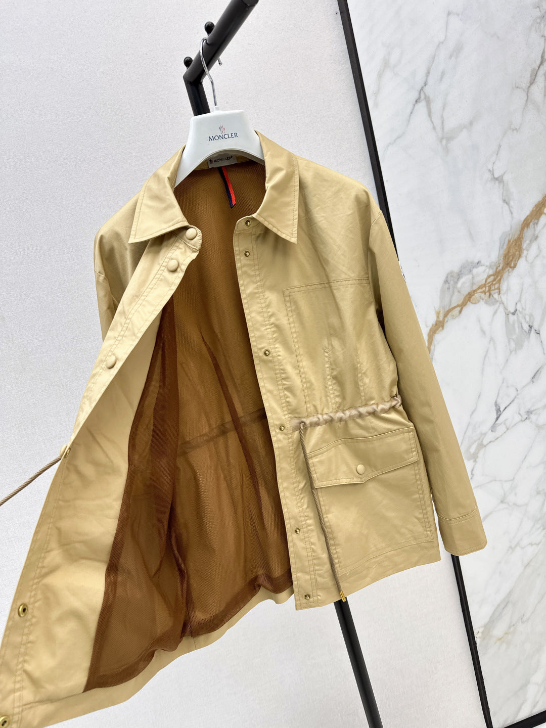 Monc 25fw drawstring jacket