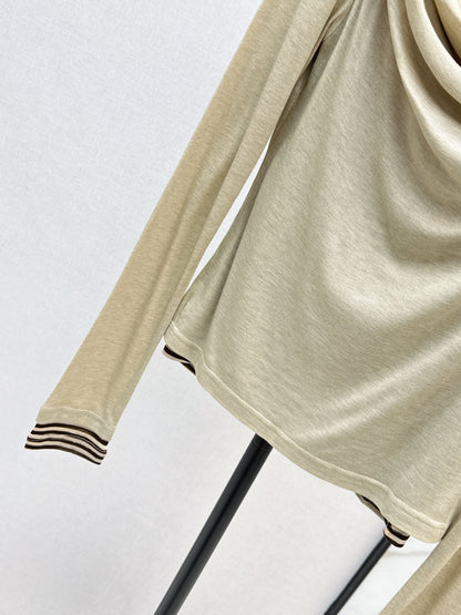 Miu 25fw off-shoulder shirt