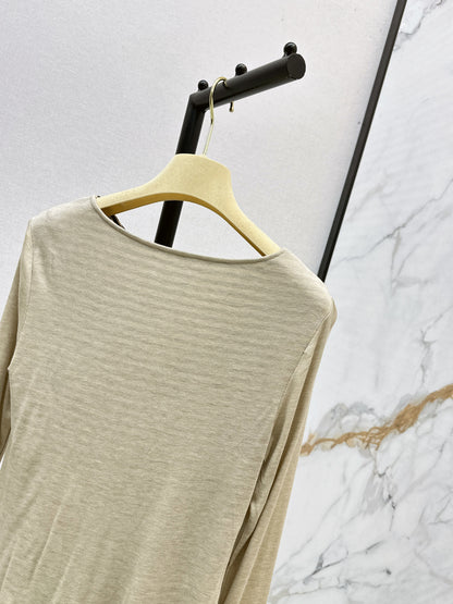 Miu 25fw off-shoulder shirt