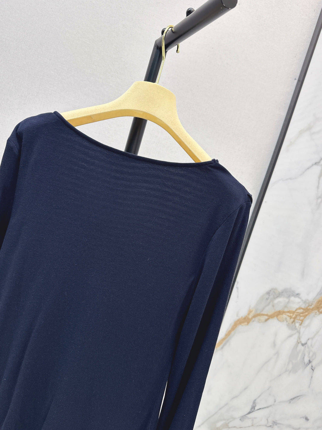 Miu 25fw off-shoulder shirt