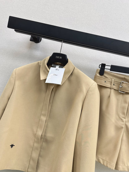 CD 25fw embroidered suit