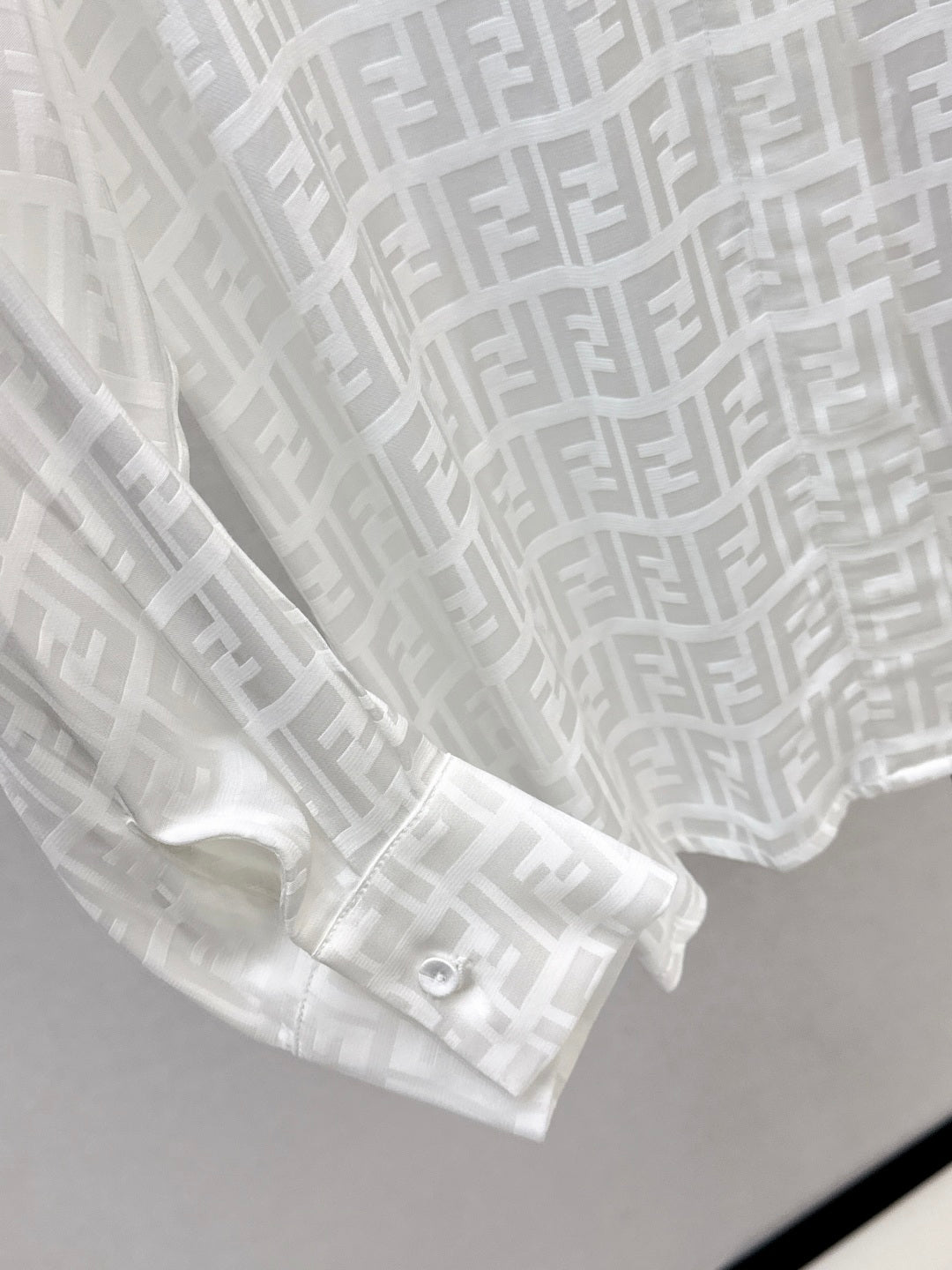 Fend 25fw jacquard shirt