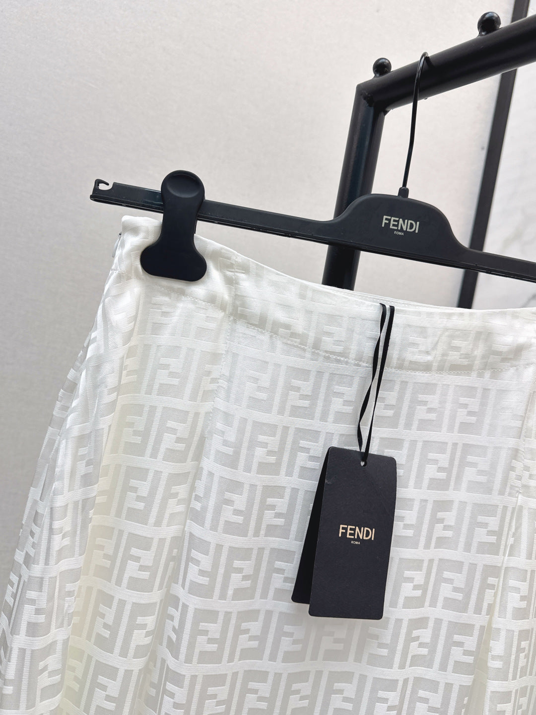 Fend 25fw jacquard skirt