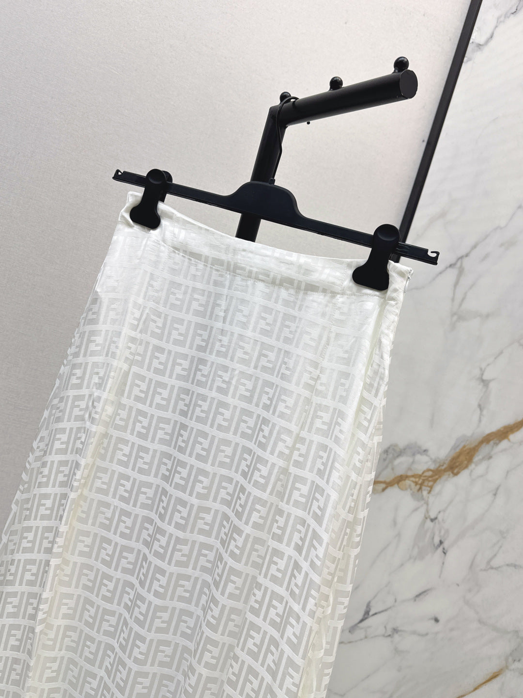Fend 25fw jacquard skirt