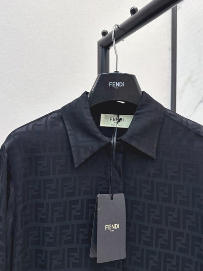 Fend 25fw jacquard shirt