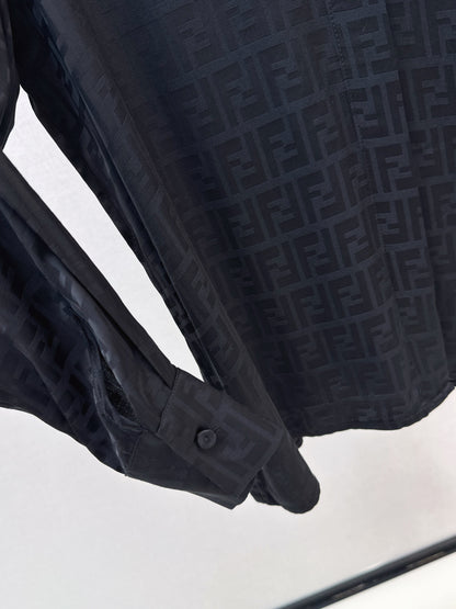 Fend 25fw jacquard shirt