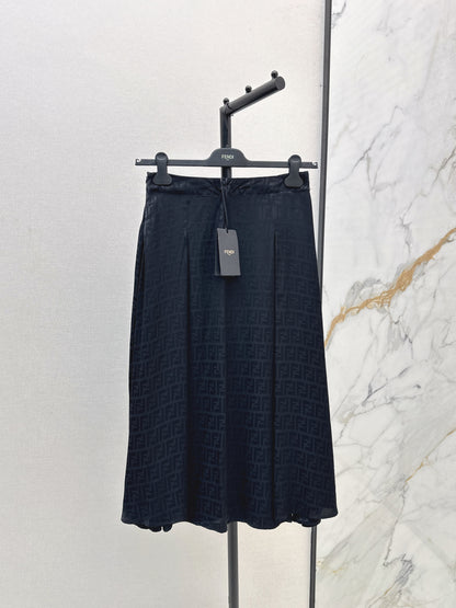 Fend 25fw jacquard skirt