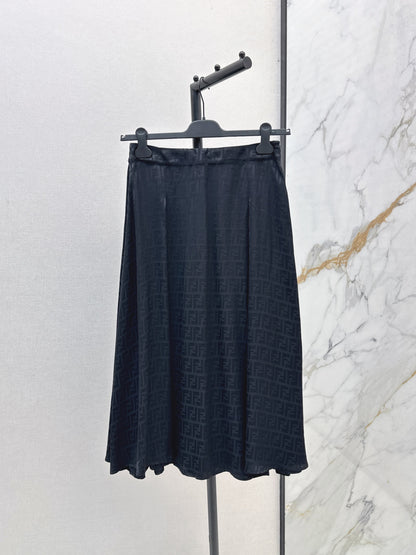 Fend 25fw jacquard skirt
