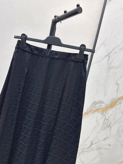 Fend 25fw jacquard skirt