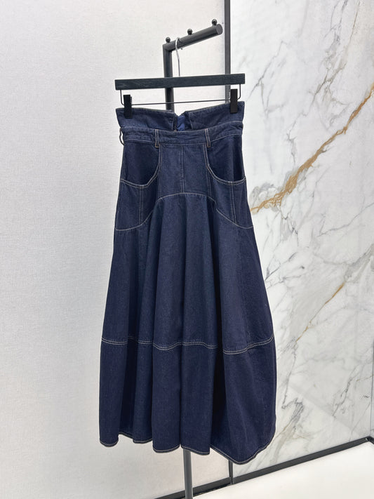 Zimm 25fw denim skirt