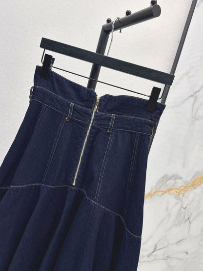 Zimm 25fw denim skirt