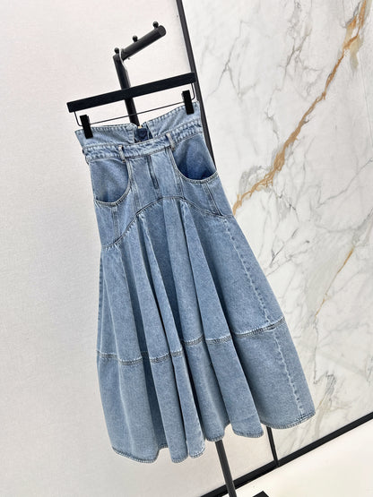 Zimm 25fw denim skirt