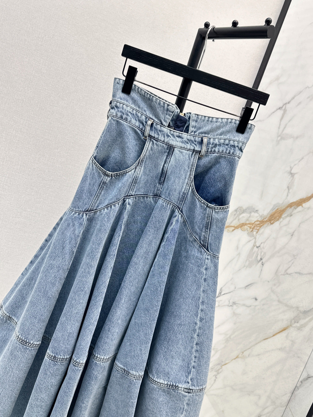 Zimm 25fw denim skirt