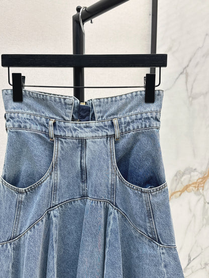Zimm 25fw denim skirt