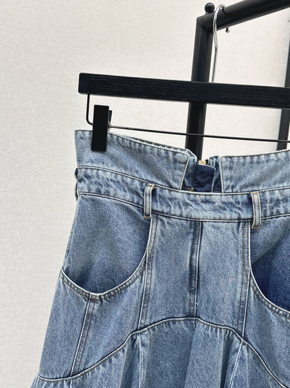 Zimm 25fw denim skirt
