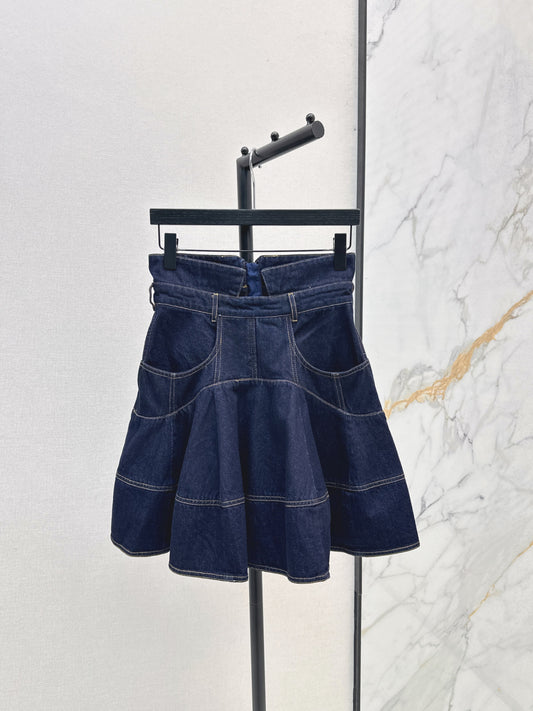 Zimm 25fw denim skirt