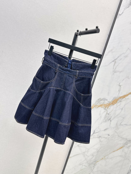Zimm 25fw denim skirt