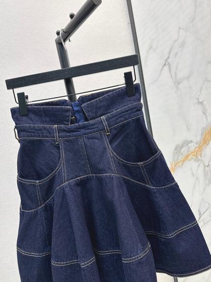 Zimm 25fw denim skirt