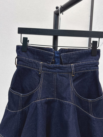 Zimm 25fw denim skirt