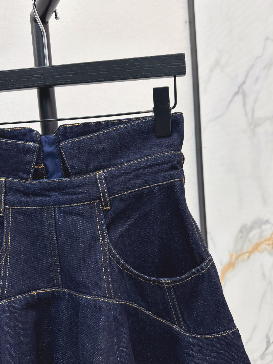 Zimm 25fw denim skirt