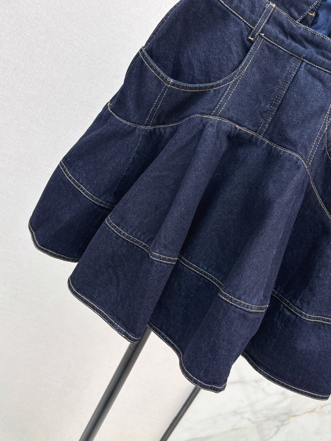 Zimm 25fw denim skirt