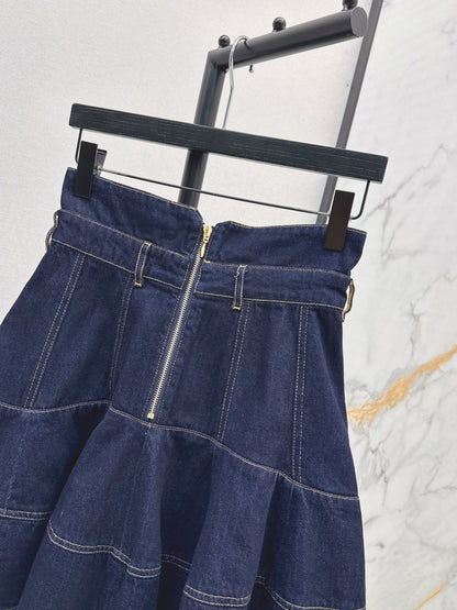 Zimm 25fw denim skirt