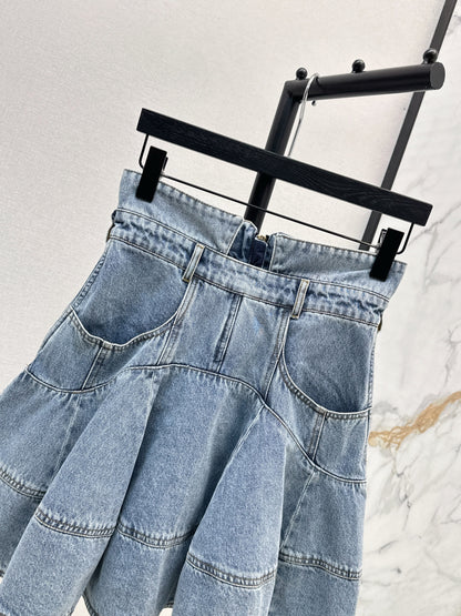 Zimm 25fw denim skirt