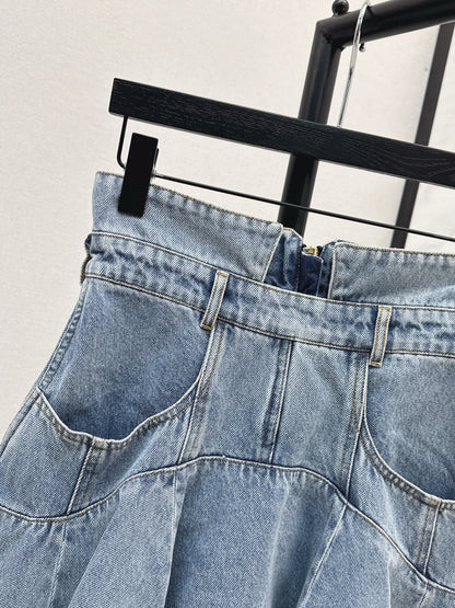 Zimm 25fw denim skirt