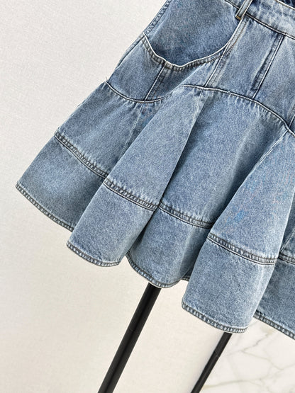 Zimm 25fw denim skirt
